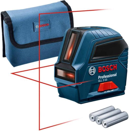 BOSCH križni laserski nivelir GLL 2-10