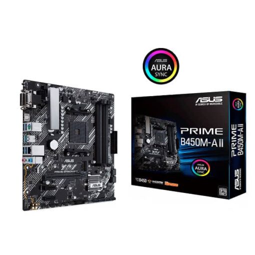 ASUS MB PRIME B450M-A IIAMD B450;AM4;4xDDR4VGA DVI HDMI;micro ATX