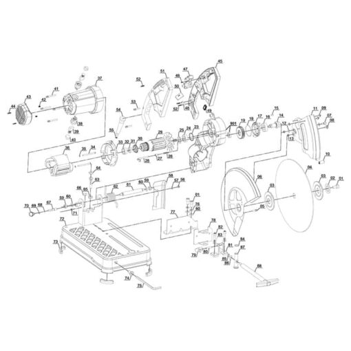 EINHELL Preklopna pila za metal TC-MC 355