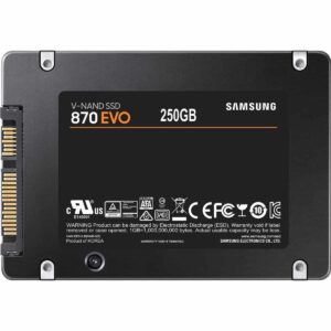 SAMSUNG SSD 870 EVO 250GB2.5'' SATA3;V-NAND MLC560MB/s read 530MB/s write