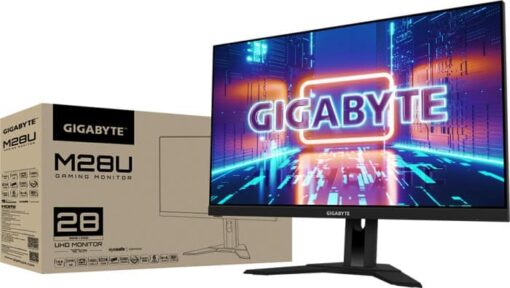 Gigabyte MONITOR 28" M28USS IPS/4K/1ms/300cd/144HzHDMI/DP/USB/Speakers/Height