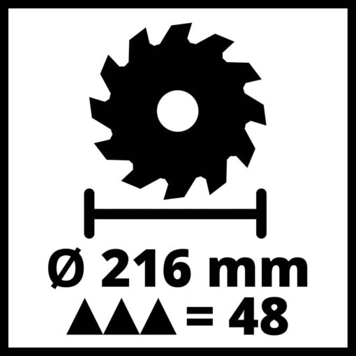 Einhell potezna preklopna pila testera TC-SM 216