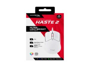 HyperX Pulsefire Haste 2Gaming Mouse (White)