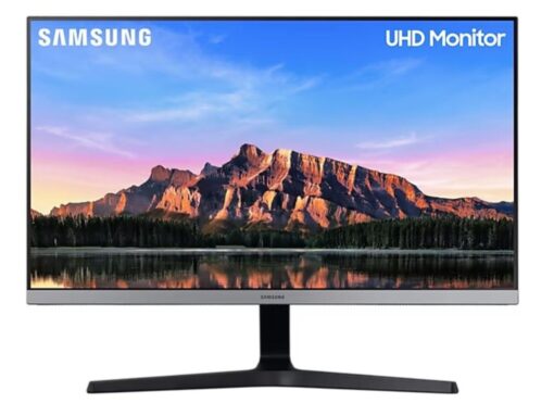 Samsung 28" UHD Monitor UR55LU28R550UQPXEN  28"  UHD  4ms60Hz  DP  2xHDMI  Vesa 75x75