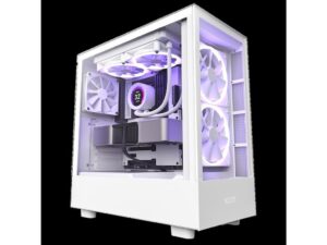 NZXT CASE H5 ELITE WHITE Mini-ITX