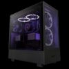 NZXT CASE H5 FLOW BLACK RGB mini-ITX