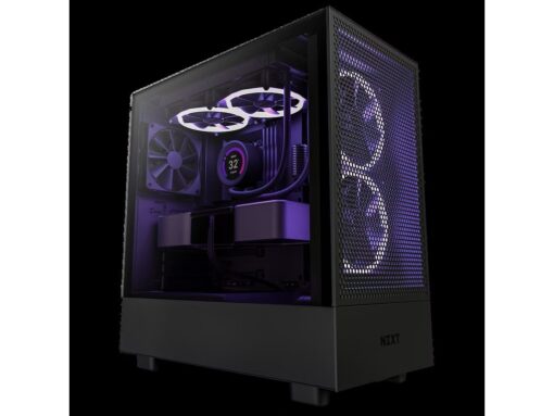 NZXT CASE H5 FLOW BLACK RGB mini-ITX