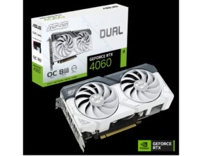 Grafička ASUS DUAL-RTX4060-O8G-WHITE NVIDIA GeForce RTX 4060 8GB GDDR6 128bit;HDMI