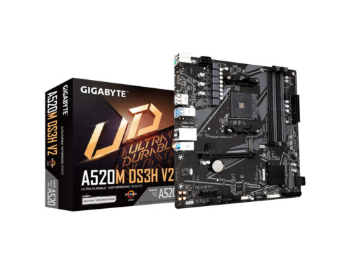 GIGABYTE MB A520M DS3H V2 1.0AMD A520 AM4 4xDDR4;M2RAID HDMI DP mATX