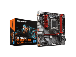 GIGABYTE B760M GAMING AC DDR4Intel B760;LGA1700;2xDDR4;WIFI2xM.2;RAID;VGA