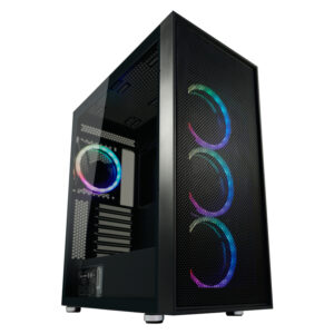 LC-Power Case Gaming 802B 4x 120mm RGB fans Black_Wanderer_X - ATX gaming case