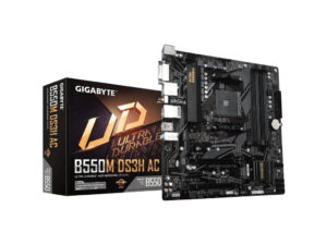 Gigabyte MB B550M DS3H ACAM4; 4xDDR4; 2xM.2