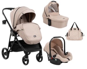 KIKKA BOO KOLICA 3U1 GIANNI BEIGE