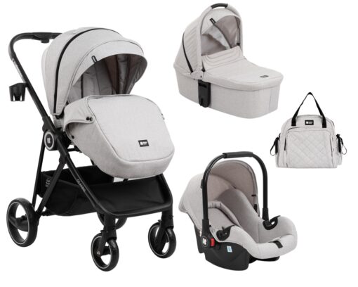 KIKKA BOO KOLICA 3U1 GIANNI GREY