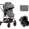 KIKKA BOO KOLICA AMAIA 3U1 DARK GREY