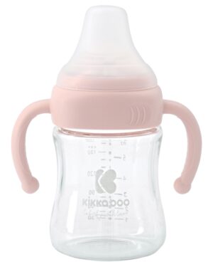 KIKKA BOO STAKLENA BOČICA 180ML PINK