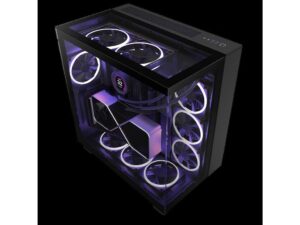 NZXT CASE H9 ELITE BLACK Mini-ITX  Micro-ATX  ATX Mid-Tower  4x fans