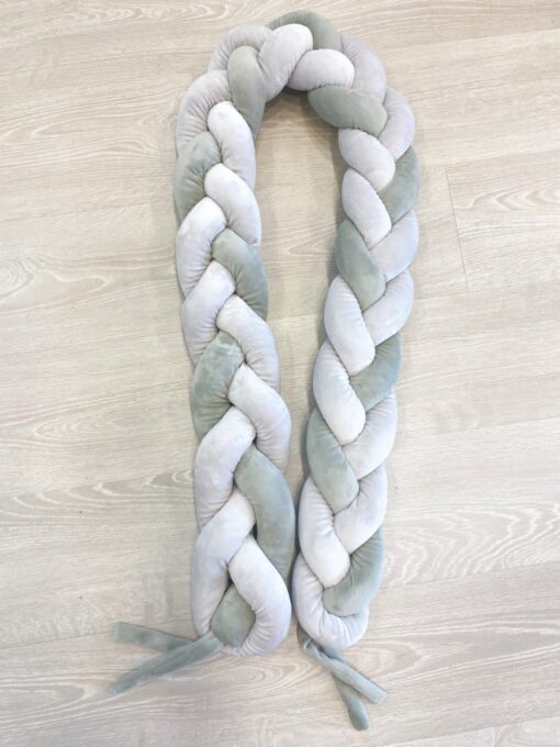 PLETENICA 180CM 12CM GREY