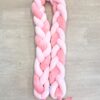 PLETENICA 180CM 12CM PINK