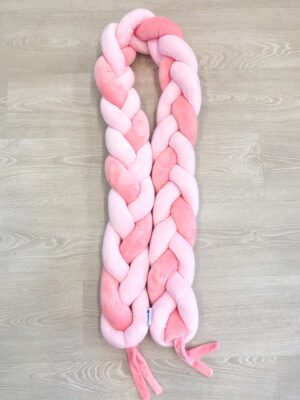 PLETENICA 180CM 12CM PINK