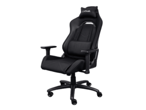 Trust GXT 714 gaming stolica RUYA  crna  udobna  podesiva  ergonomska  eco materijal