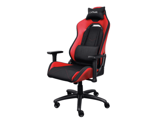 Trust GXT 714R gaming stolica RUYA  crvena  udobna  podesiv ergonomska  eko materijal