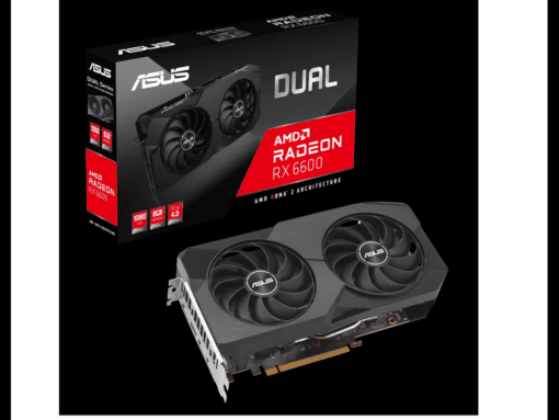 ASUS VGA DUAL-RX6600-8G-V2AMD Radeon RX 66008GB GDDR6 128bit;HDMI