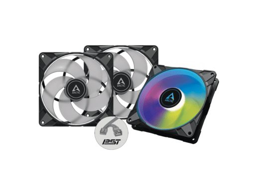 Arctic Fan P14 PWM PST A-RGB black