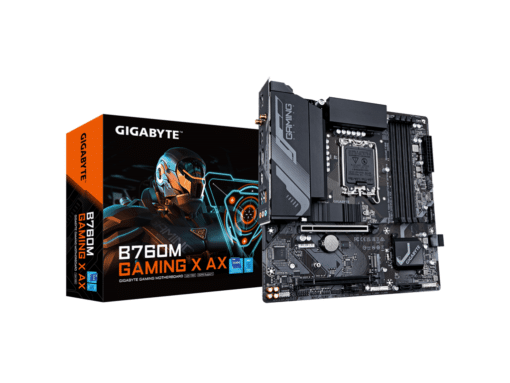 Gigabyte B760M Gaming X AX G12LGA1700; 4xDDR5; 2xM.2; 4xSATA8xUSB; HDMI