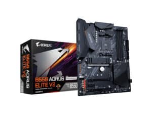 Gigabyte MB B550 AORUS ELITEAM4; 4xDDR4; 2xM.2; 4xSATA;DP