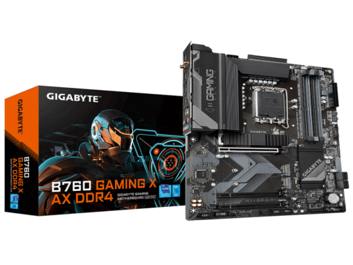 Gigabyte MB B760 GAM X AX DDR4LGA1700; 4xDDR4; 3xM.2