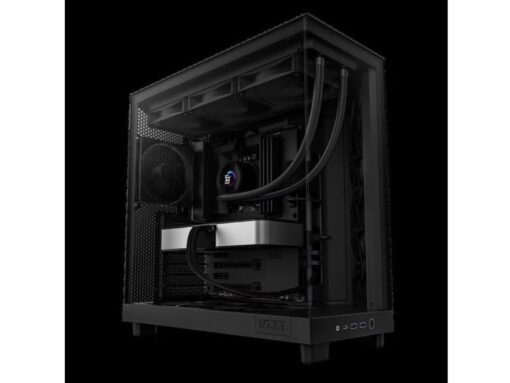 NZXT CASE H6 FLOW BLACK mini-ITX