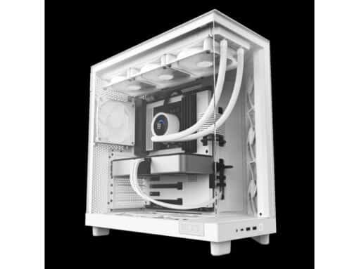 NZXT CASE H6 FLOW WHITE mini-ITX