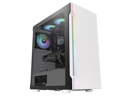 Thermaltake H200 TG Snow RGB Mid tower