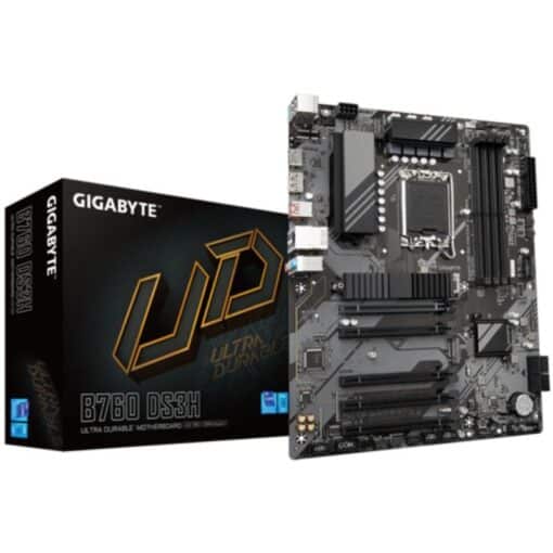 Gigabyte MB B760 DS3H AX DDR4LGA1700; 4xDDR4; 2xM.2, 4xSATA6xUSB; HDMI, DP; WIFI; ATX