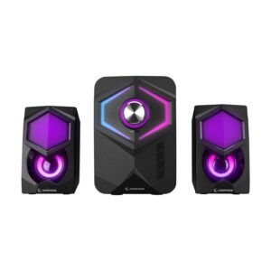 Zvučnici 2.1 gaming RAMPAGE RMS-175BT, 5W*2, Bluetooth, USB/microSD/FM