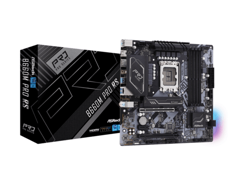 ASROCK MB B660M PRO RSIntel B660;4xDDR4;2xM.2RAID;HDMI, DP;micro ATX