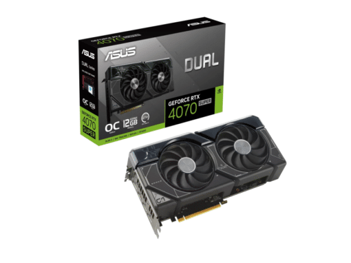 ASUS VGA DUAL-RTX4070S-O12GNVIDIA GeForce RTX 4070 SUPER12GB GDDR6X 192bit;HDMI