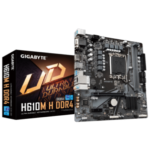 Gigabyte MB H610M H G11LGA1700; 2xDDR5 up to 64GB1xM.2;4x SATA, HDMI, 2x PS2, VGA; 6xUSB