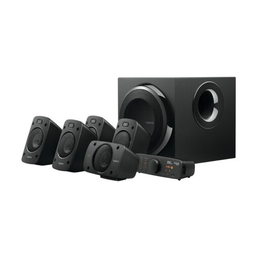 LOGITECH Z906 THX Surround Sound 5.1 Speakers - BLACK - 3.5 MM