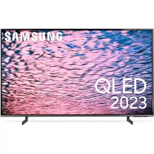 SAMSUNG QLED 65" TV QE65Q60CAUXXH 4K Ultra HD, Smart TV, Quantum HDR, AirSlim, Kvantni HDR, Crni