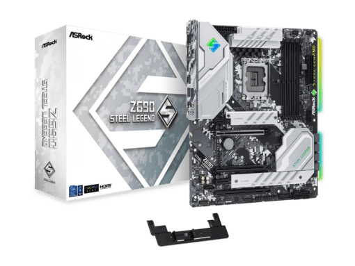 ASROCK MB Z690 STEEL LEGENDIntel Z690;LGA1700;4xDDR48xSATA;RAID;HDMI, DP;ATX