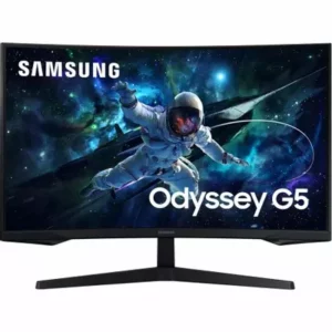 32'' WQHD Odyssey Gaming G55C160Hz, 1ms, 300cd, HDMI, DP, HDR10, VESA 75x75, Tilt, Crna boja