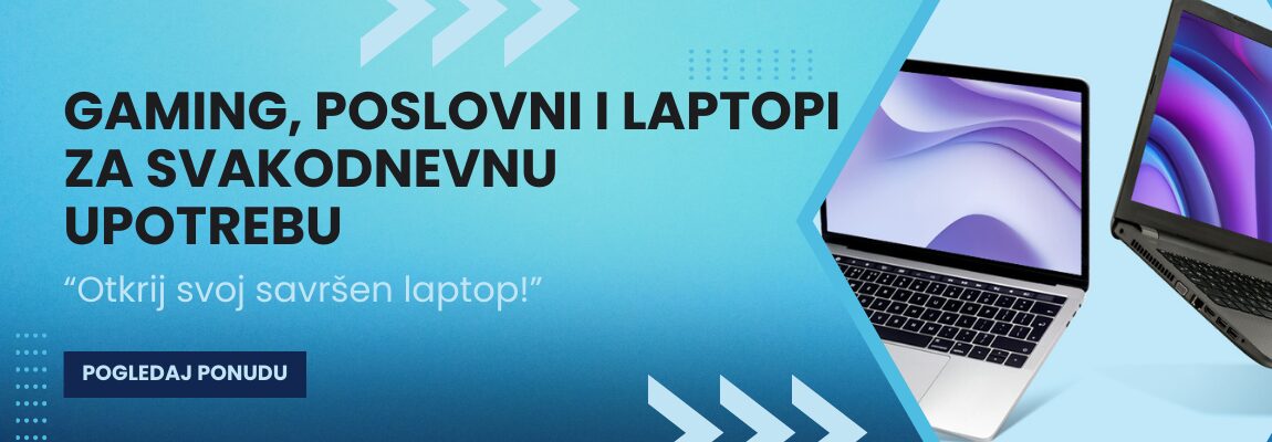 Laptopi HP; ASUS, Acer, Gaming akcija