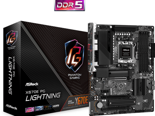 ASROCK MB X670E PG LIGHTNINGAMD X670;AM5;4xDDR5RAID;HDMI