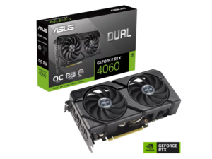 ASUS VGA DUAL-RTX4060-O8G-EVOnVidia GeForce RTX 40608GB GDDR6 128bit;HDMI