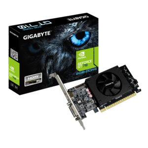 GIGABYTE VGA GV-N710D5-2GLnVidia GeForce GT 7102GB DDR5 64bit;DVI